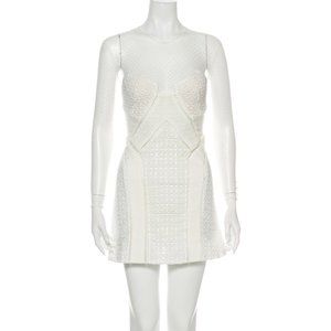 Self-Portrait Lace Pattern Mini Dress w/ Tags